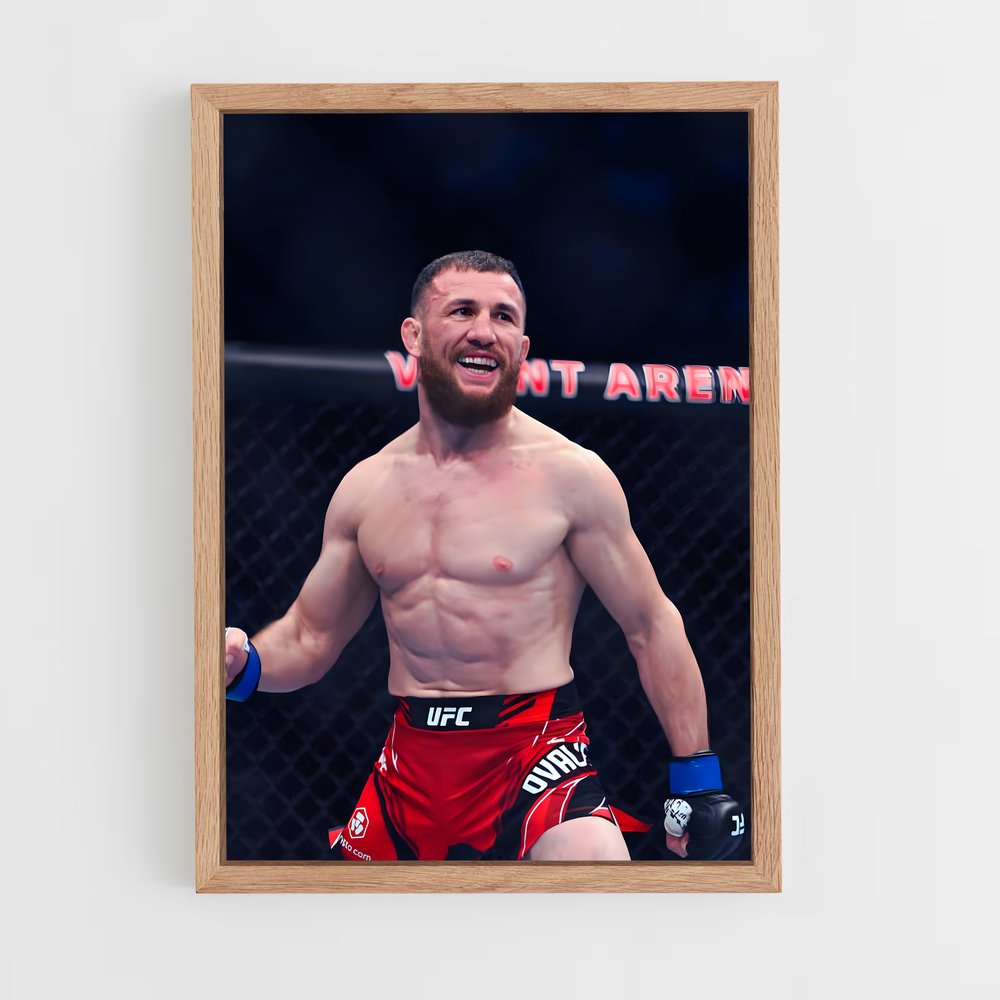 Poster Conor vs Merab – affiche MMA (vue 4)